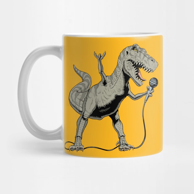 Tyrannosaurus is Singing by WorldDinosaurs